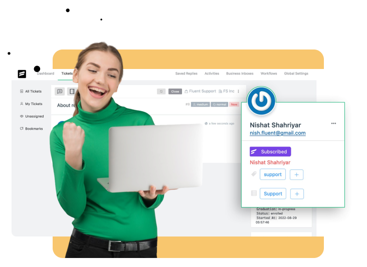 Sync Contacts Automatically - LearnPress - Fluent Support Integration 