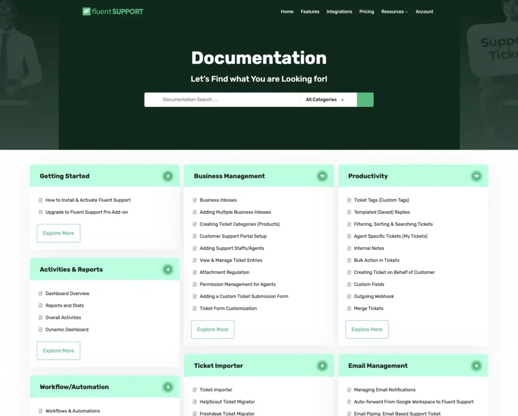Create a knowledge base for customer service automation